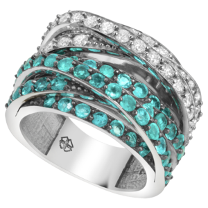 White gold 18k - Paraíba Turmaline - Diamond  Limites Series